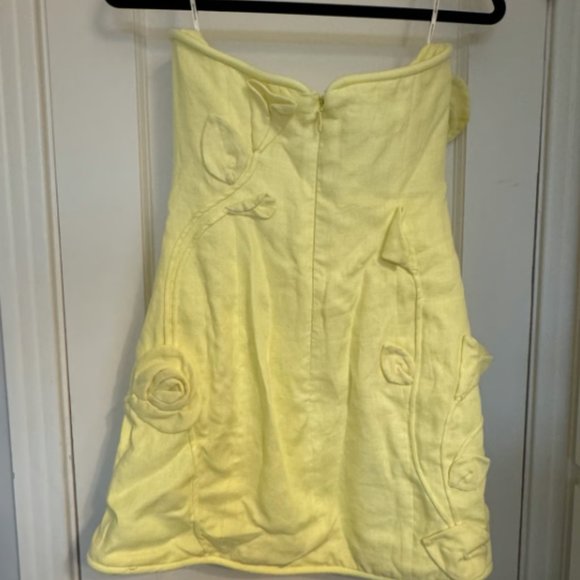 Zimmerman Matchmaker Rose Mini Linen Dress - Picture 4 of 6